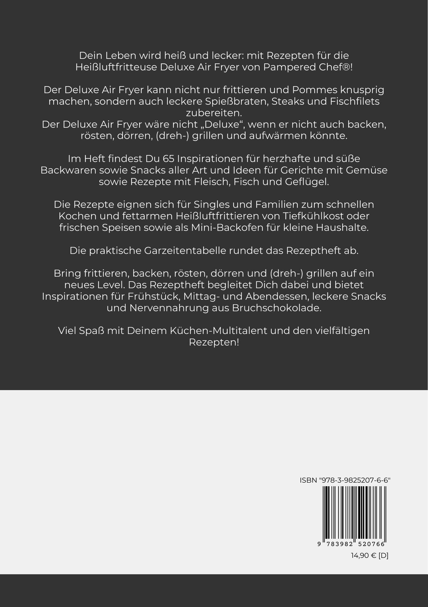 Deluxe Air Fryer - Lieblingsrezepte