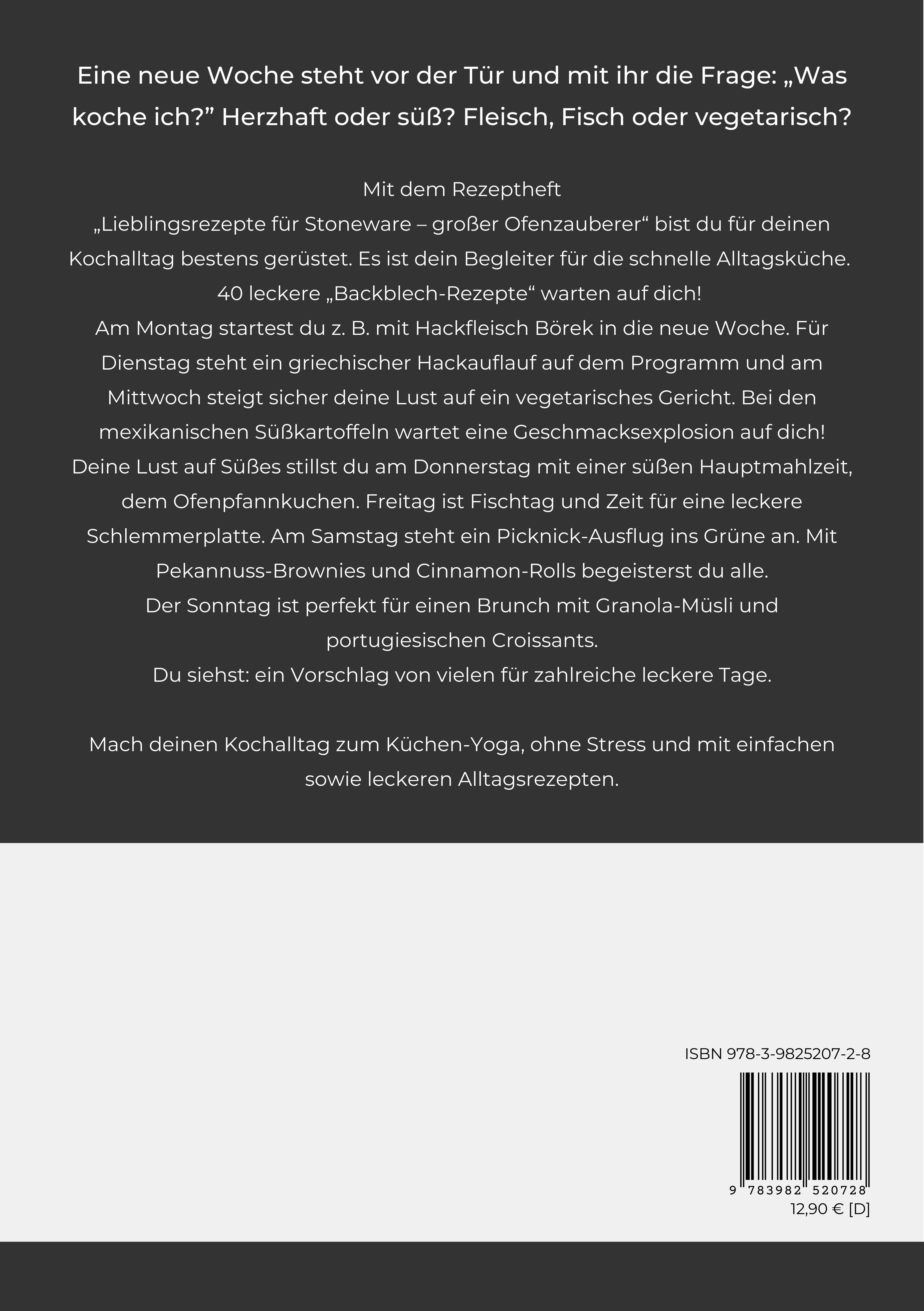 Band 1 - Großer Ofenzauberer (Backblech) - Lieblingsrezepte