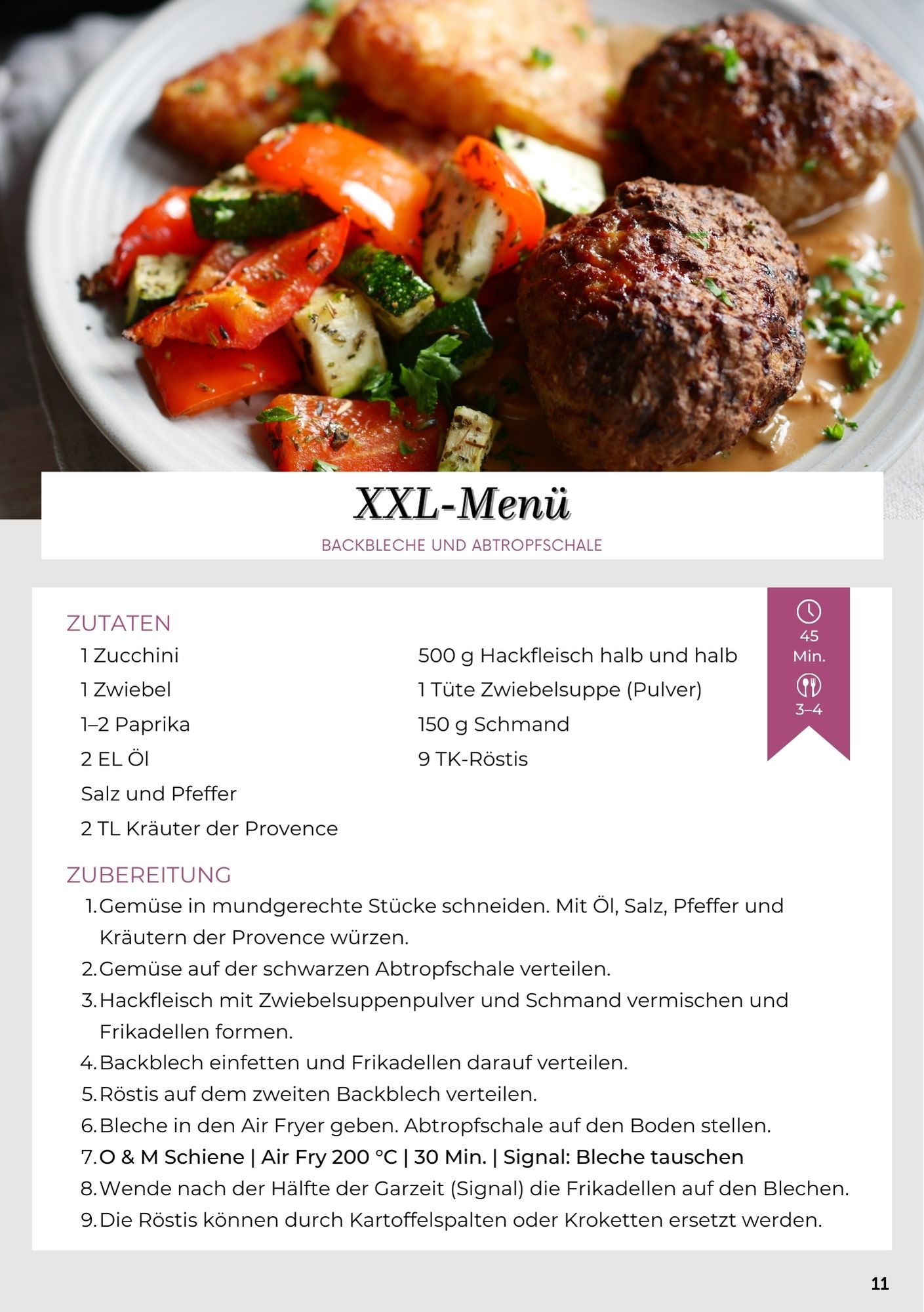 Deluxe Air Fryer - Lieblingsrezepte